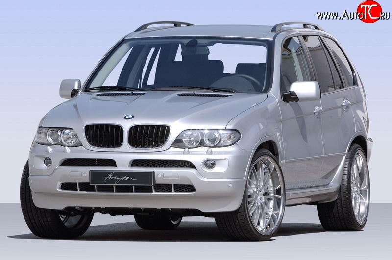 25 349 р. Пластиковый капот (рестайлинг) Stock BMW X5 E53 рестайлинг (2003-2006) (Неокрашенный)  с доставкой в г. Владивосток