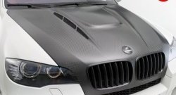 32 249 р. Пластиковый капот Hamman Style BMW X5 E70 дорестайлинг (2006-2010) (Неокрашенный)  с доставкой в г. Владивосток. Увеличить фотографию 2