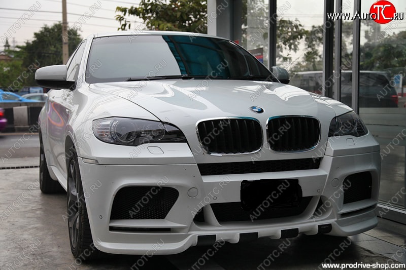 21 249 р. Передний бампер HAMANN X5M BMW X5 E70 рестайлинг (2010-2013) (Неокрашенный)  с доставкой в г. Владивосток