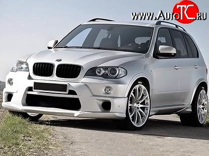 21 499 р. Передний бампер Hartge Style BMW X5 E70 дорестайлинг (2006-2010) (Неокрашенный)  с доставкой в г. Владивосток