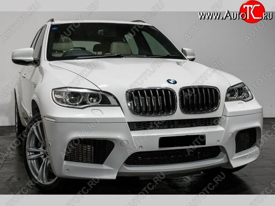 22 499 р. Передний бампер X5M STYLE BMW X5 E70 дорестайлинг (2006-2010) (Неокрашенный)  с доставкой в г. Владивосток