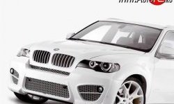 869 р. Реснички на фары M-VRS BMW X5 E70 дорестайлинг (2006-2010) (Неокрашенные)  с доставкой в г. Владивосток. Увеличить фотографию 2