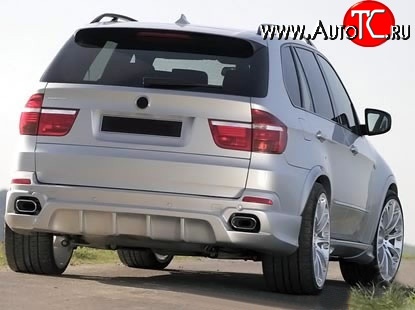 17 299 р. Задний бампер Hartge Style BMW X5 E70 дорестайлинг (2006-2010) (Неокрашенный)  с доставкой в г. Владивосток