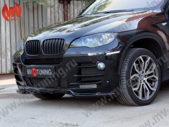 30 999 р. Передний бампер Hamann Style  BMW X6  E71 (2008-2014) дорестайлинг, рестайлинг (Неокрашенный)  с доставкой в г. Владивосток. Увеличить фотографию 3