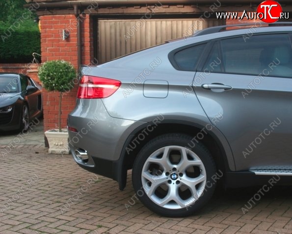 7 449 р. Брызговики CT BMW X6 E71 дорестайлинг (2008-2012)  с доставкой в г. Владивосток