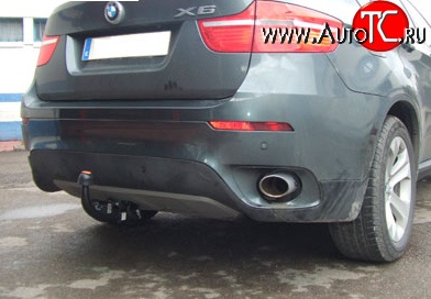 7 749 р. Фаркоп Лидер Плюс BMW X6 E71 рестайлинг (2012-2014) (Без электропакета)  с доставкой в г. Владивосток