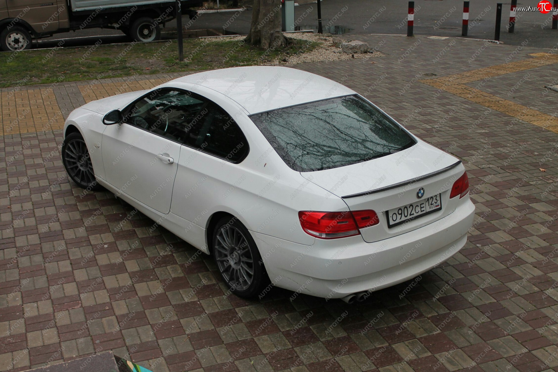 2 799 р. Лип спойлер  3 серия E92 (04-11) АВТОКРАТ  BMW 3 серия  E90 (2004-2008) седан дорестайлинг (Неокрашенный)  с доставкой в г. Владивосток