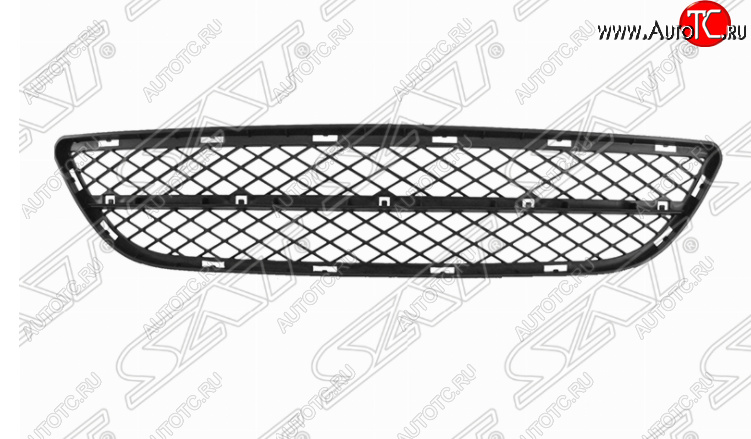 429 р. Решетка в передний бампер SAT (центральная часть)  BMW 3 серия  E90 (2004-2008) седан дорестайлинг  с доставкой в г. Владивосток