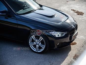 47 899 р. Капот с жабрами  BMW 3 серия  F30 (2012-2015) седан дорестайлинг (Неокрашенный)  с доставкой в г. Владивосток. Увеличить фотографию 1