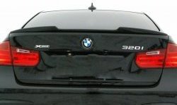 8 239 р. Лип спойлер BS v2 BMW 3 серия F30 седан дорестайлинг (2012-2015) (Неокрашенный)  с доставкой в г. Владивосток. Увеличить фотографию 2