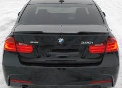 8 239 р. Лип спойлер BS v2 BMW 3 серия F30 седан дорестайлинг (2012-2015) (Неокрашенный)  с доставкой в г. Владивосток. Увеличить фотографию 3