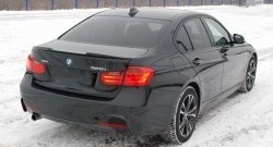 8 239 р. Лип спойлер BS v2 BMW 3 серия F30 седан дорестайлинг (2012-2015) (Неокрашенный)  с доставкой в г. Владивосток. Увеличить фотографию 4