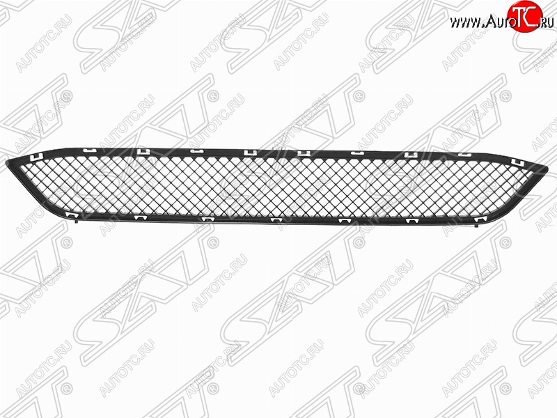 2 249 р. Решётка в передний бампер SAT (центр, рестайлинг) BMW X1 E84 (2009-2015)  с доставкой в г. Владивосток