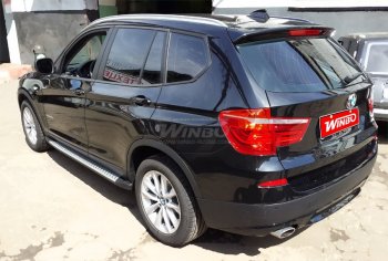 13 549 р. Подножки боковые WINBO OE Style BMW X3 F25 дорестайлинг (2010-2014)  с доставкой в г. Владивосток. Увеличить фотографию 5