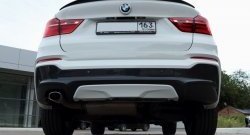 8 799 р. Лип спойлер BS BMW X4 F26 (2014-2018) (Неокрашенный)  с доставкой в г. Владивосток. Увеличить фотографию 2