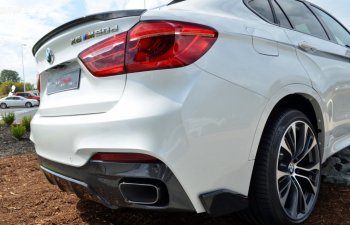 4 999 р. Спойлер багажника Performance BMW X6 F16 (2014-2020) (Неокрашенный)  с доставкой в г. Владивосток. Увеличить фотографию 3