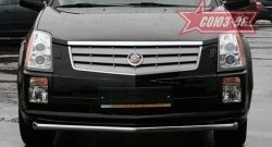 13 499 р. Защита переднего бампера одинарная Souz-96 (d60) Cadillac SRX (2004-2009)  с доставкой в г. Владивосток. Увеличить фотографию 2