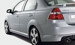 5 099 р. Пороги накладки CT v2 Chevrolet Aveo T250 седан рестайлинг (2006-2011) (Неокрашенные)  с доставкой в г. Владивосток. Увеличить фотографию 2