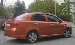 5 099 р. Пороги накладки CT v2 Chevrolet Aveo T250 седан рестайлинг (2006-2011) (Неокрашенные)  с доставкой в г. Владивосток. Увеличить фотографию 3