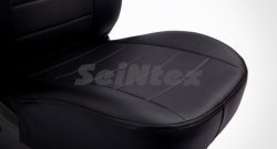 6 249 р. Чехлы для сидений SeiNtex (экокожа)  Chevrolet Aveo  T300 (2011-2015) седан, хэтчбек  с доставкой в г. Владивосток. Увеличить фотографию 5