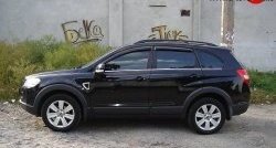 Дефлекторы окон (ветровики) Novline 4 шт. Chevrolet Captiva  дорестайлинг (2006-2011)