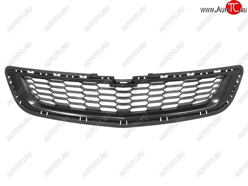 3 999 р. Решётка радиатора SAT (нижняя, черная) Chevrolet Cobalt седан дорестайлинг (2011-2016) (Нижняя)  с доставкой в г. Владивосток