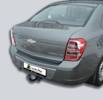 7 449 р. Фаркоп Лидер Плюс Chevrolet Cobalt седан дорестайлинг (2011-2016) (Без электропакета)  с доставкой в г. Владивосток. Увеличить фотографию 2