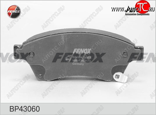 2 499 р. Колодка тормозная передняя FENOX  Chevrolet Cruze ( J300,  J305) (2009-2012), Chevrolet Orlando (2011-2018), Opel Astra  J (2009-2012)  с доставкой в г. Владивосток