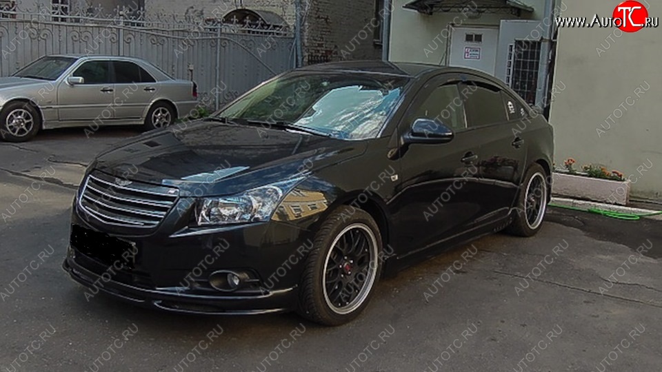 5 499 р. Накладка на передний бампер SPORT CLUB Chevrolet Cruze J305 хэтчбек дорестайлинг (2009-2012) (Неокрашенная)  с доставкой в г. Владивосток