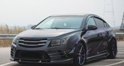 9 299 р. Передний бампер MYRIDE STYLE  Chevrolet Cruze ( J300,  J305) (2009-2015) седан дорестайлинг, хэтчбек дорестайлинг, седан рестайлинг, хэтчбек рестайлинг (Неокрашенный)  с доставкой в г. Владивосток. Увеличить фотографию 2