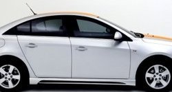 Пороги накладки Extrime Chevrolet Cruze J305 хэтчбек рестайлинг (2012-2015)