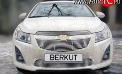 Декоративная вставка решетки радиатора Berkut Chevrolet Cruze J300 седан рестайлинг (2012-2015)