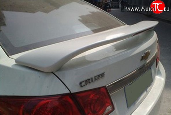 2 689 р. Спойлер M-VRS V2 Chevrolet Cruze J300 седан дорестайлинг (2009-2012) (Неокрашенный)  с доставкой в г. Владивосток