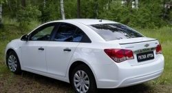 1 759 р. Лип спойлер RA Chevrolet Cruze J300 седан рестайлинг (2012-2015) (Неокрашенный)  с доставкой в г. Владивосток. Увеличить фотографию 2