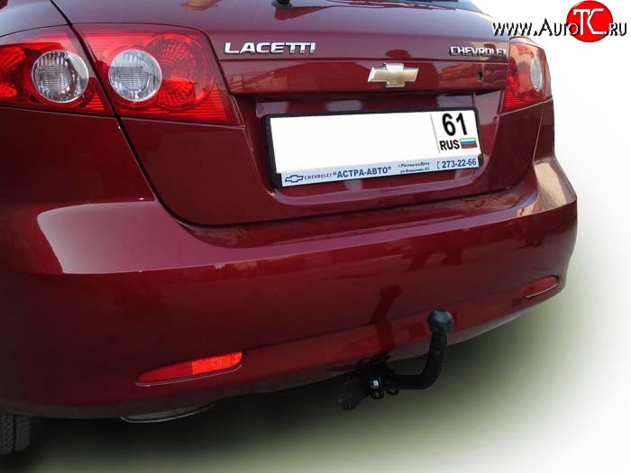 7 299 р. Фаркоп Лидер Плюс Chevrolet Lacetti хэтчбек (2002-2013) (Без электропакета)  с доставкой в г. Владивосток