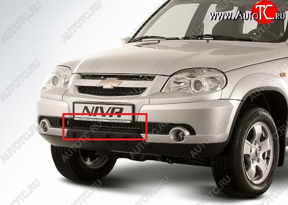 1 339 р. Решетка радиатора 2123 Шевроле GM Berton . (нижняя) Chevrolet Niva 2123 рестайлинг (2009-2020)  с доставкой в г. Владивосток