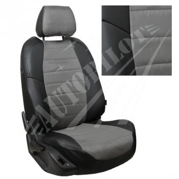 Чехлы сидений AUTOPILOT Алькантара () Chevrolet (Шевролет) Spark (Спарк)  M300 (2010-2022) M300 дорестайлинг, 2-ой рестайлинг