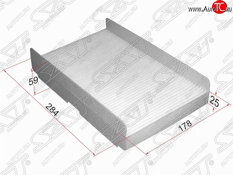 369 р. Фильтр салонный SAT (284х178х59/25 mm)  CITROEN C2, C3 (FC/FN), C3 Picasso (дорестайлинг,  рестайлинг), C4 (B7), DS4 (PF1), Peugeot 1007, 307 (хэтчбэк 3 дв.,  универсал,  хэтчбэк 5 дв.), 308 (T7), 4008, RCZ (дорестайлинг,  рестайлинг)  с доставкой в г. Владивосток
