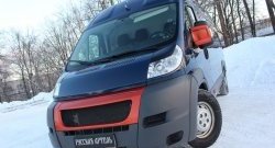 739 р. Реснички на фары RA CITROEN Jumper 250 (2006-2014) (Глянец под окраску, Неокрашенные)  с доставкой в г. Владивосток. Увеличить фотографию 3