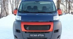 739 р. Реснички на фары RA CITROEN Jumper 250 (2006-2014) (Глянец под окраску, Неокрашенные)  с доставкой в г. Владивосток. Увеличить фотографию 2