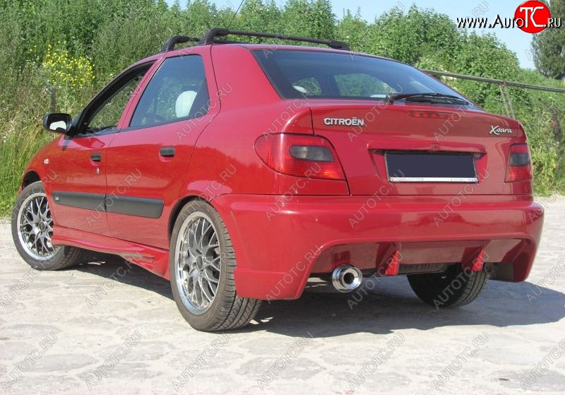 25 899 р. Задний бампер EVO 3 CITROEN Xsara N0 хэтчбэк 3 дв. дорестайлинг (1997-2000)  с доставкой в г. Владивосток