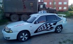 3 169 р. Высокий универсальный спойлер Кураж Chevrolet Cobalt седан (2004-2010) (Без места под стоп сигнал, Неокрашенный)  с доставкой в г. Владивосток. Увеличить фотографию 5