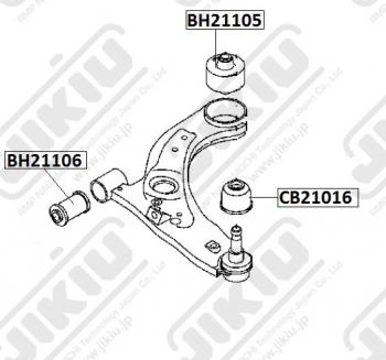 1 189 р. Пыльник шаровой опоры JIKIU  Daihatsu Boon ( M300 хэтчбэк 5 дв.,  M600) - Mira e:S ( LA300S,LA310S,  LA350S,LA360S)  с доставкой в г. Владивосток. Увеличить фотографию 3