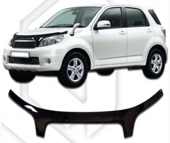 Дефлектор капота CA-Plastiс exclusive Daihatsu (Дайхатсу) Terios (Териос)  J200 (2006-2009) J200 дорестайлинг