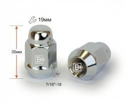 120 р. Колёсная гайка Вектор 7/16 дюйма-18    с доставкой в г. Владивосток. Увеличить фотографию 1