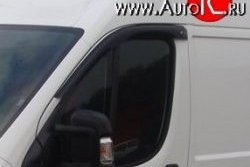 Комплект дефлекторов окон (ветровиков) 4 шт. (рестайлинг) Russtal Fiat Ducato 250 (2006-2014)