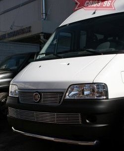 Декоративная вставка воздухозаборника в бампер Souz-96 Fiat Ducato 250 (2006-2014)