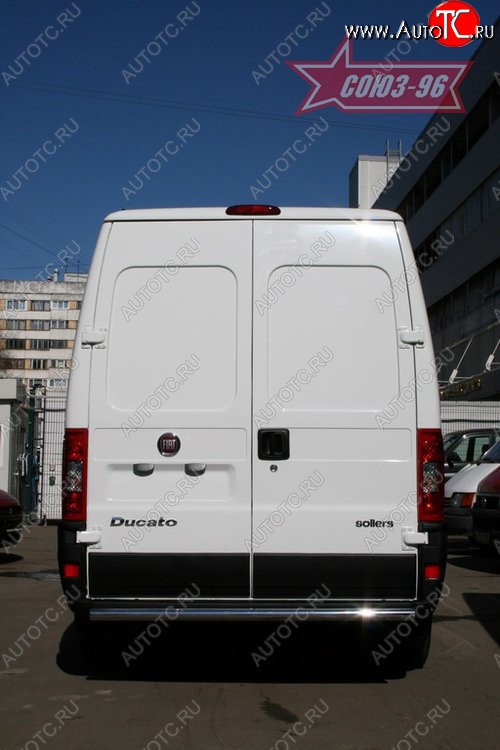 10 574 р. Защита заднего бампера Souz-96 (d42) Fiat Ducato 250 (2006-2014)  с доставкой в г. Владивосток