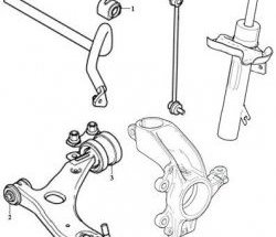 649 р. Полиуретановая втулка стабилизатора задней подвески Точка Опоры Ford Focus 2  седан дорестайлинг (2004-2008)  с доставкой в г. Владивосток. Увеличить фотографию 2