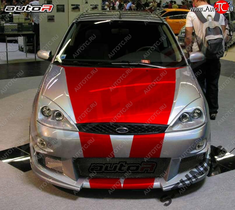 28 999 р. Передний бампер Auto-R Ford Focus 1 седан рестайлинг (2001-2005)  с доставкой в г. Владивосток